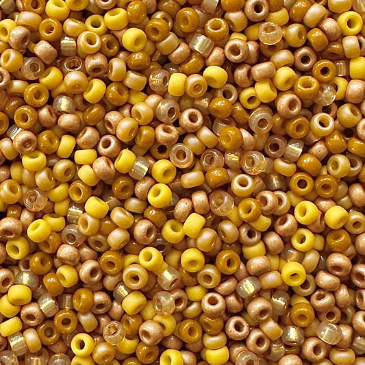 Sunflower 11/0 Miyuki Seed Bead Mix - The Bead Mix