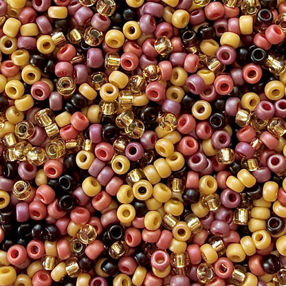 Sunset 11/0 Miyuki Seed Bead Mix - The Bead Mix