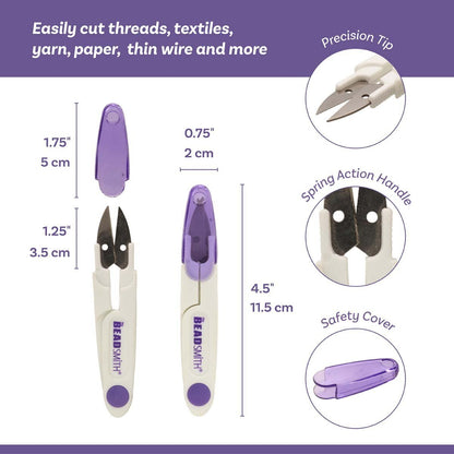 Thread Cutter with Cap by The Bead Smith - The Bead Mix