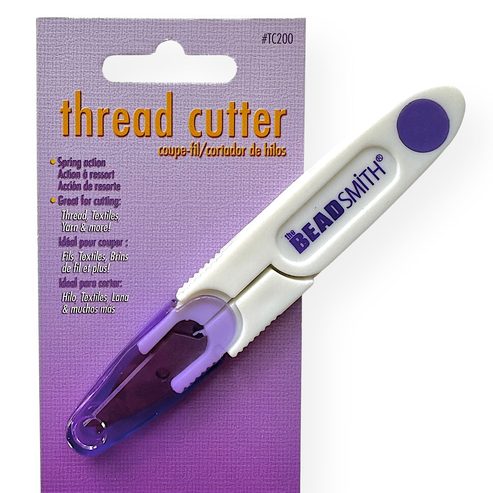 Thread Cutter with Cap by The Bead Smith - The Bead Mix