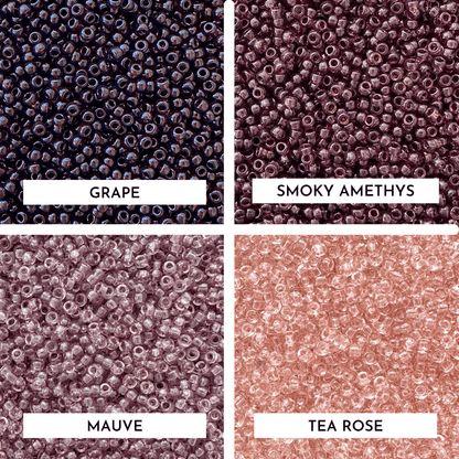 Transparent Miyuki 11/0 Seed Bead Set - The Bead Mix