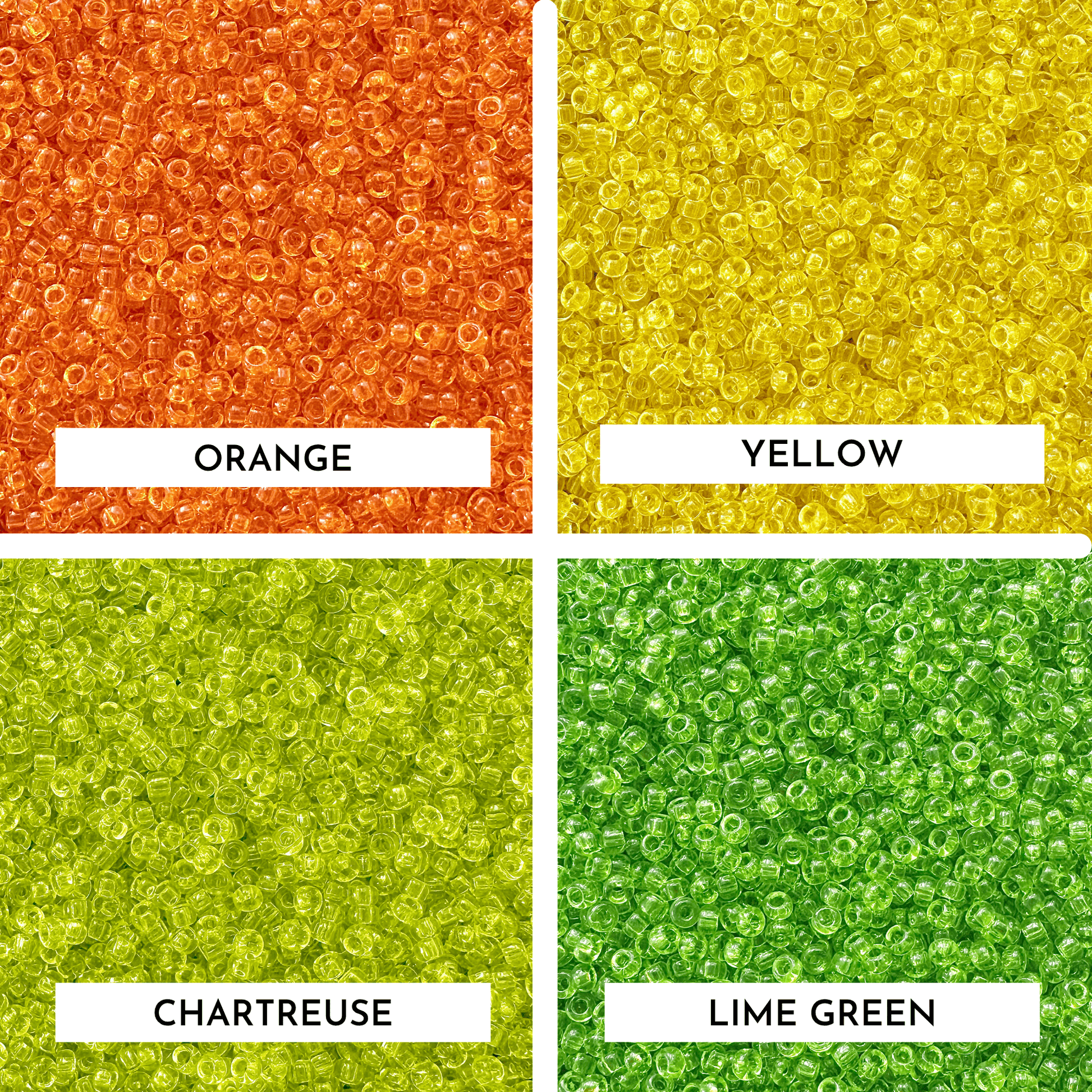 Transparent Miyuki 11/0 Seed Bead Set - The Bead Mix