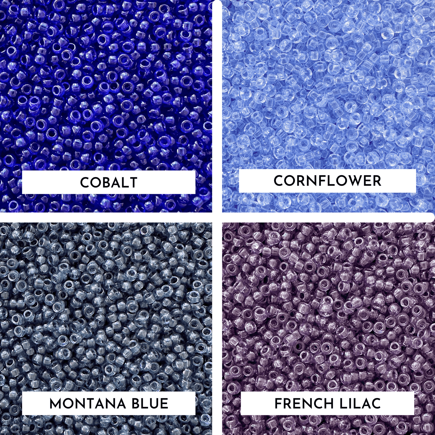 Transparent Miyuki 11/0 Seed Bead Set - The Bead Mix