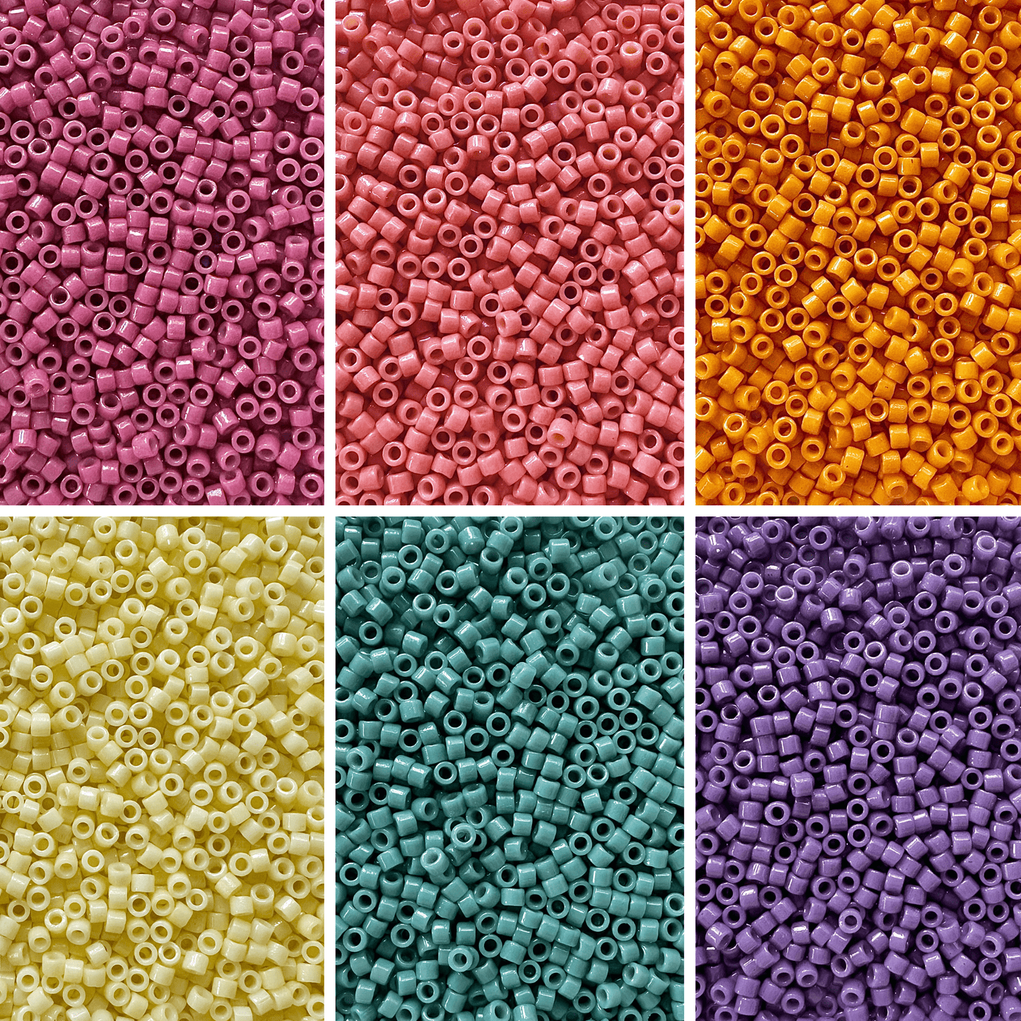 Tropical Horizon Miyuki 11/0 Delica Bead Set - The Bead Mix