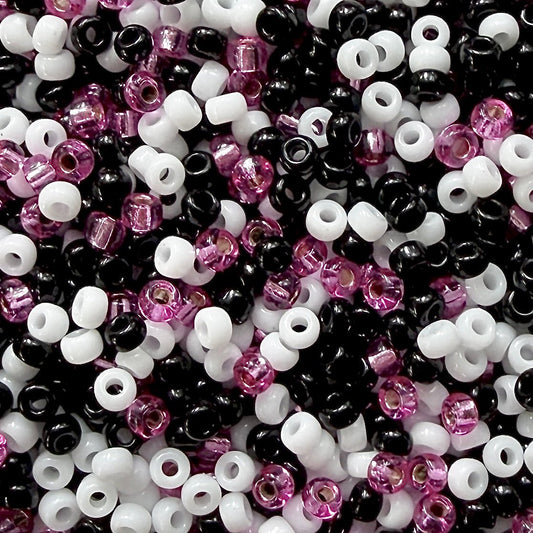 Tuxedo 8/0 Miyuki Seed Bead Mix - The Bead Mix
