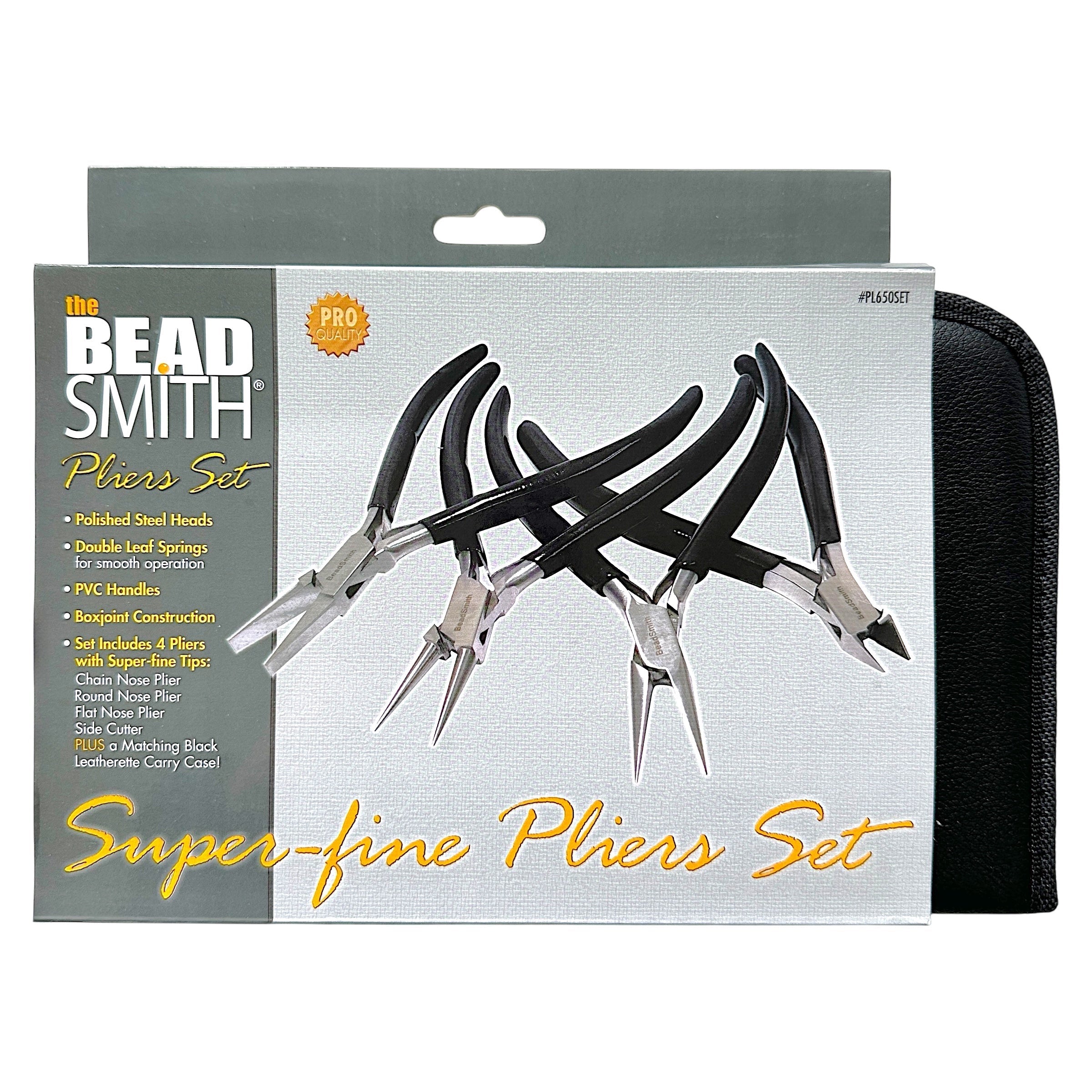 Superior Beader’s Jewelry Making Tool Kit – 9 Piece Beading Tools Set By PMC Supplies