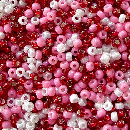 Valentine 11/0 Miyuki Seed Bead Mix - The Bead Mix