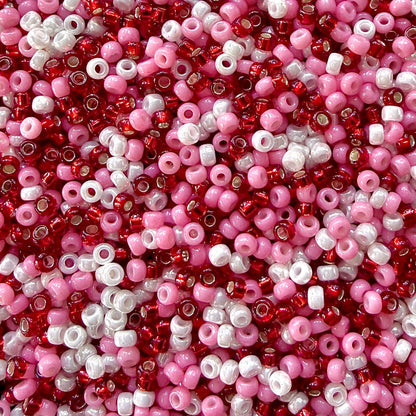 Valentine 11/0 Miyuki Seed Bead Mix - The Bead Mix