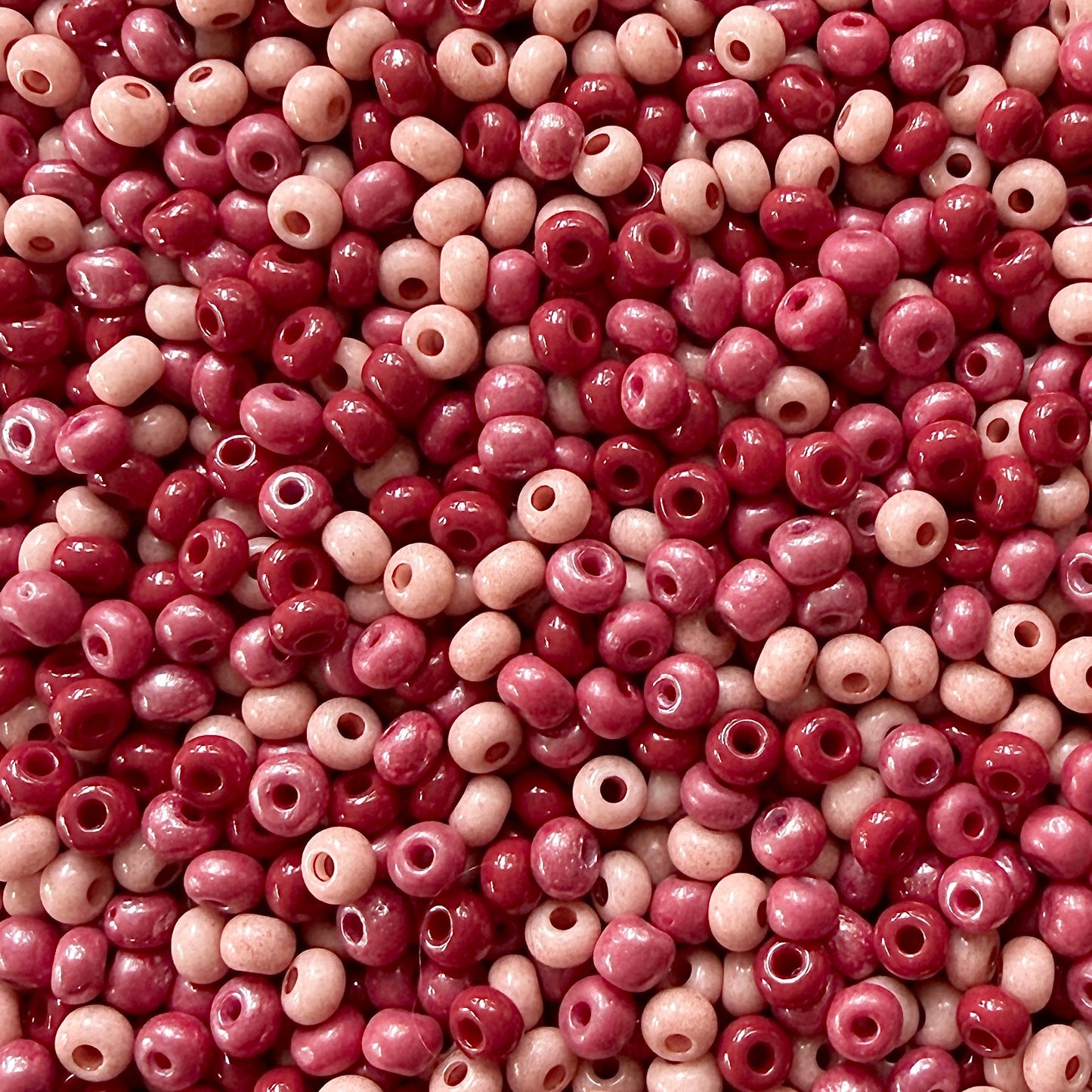 Vintage Valentine 6/0 Czech Seed Bead Mix - The Bead Mix