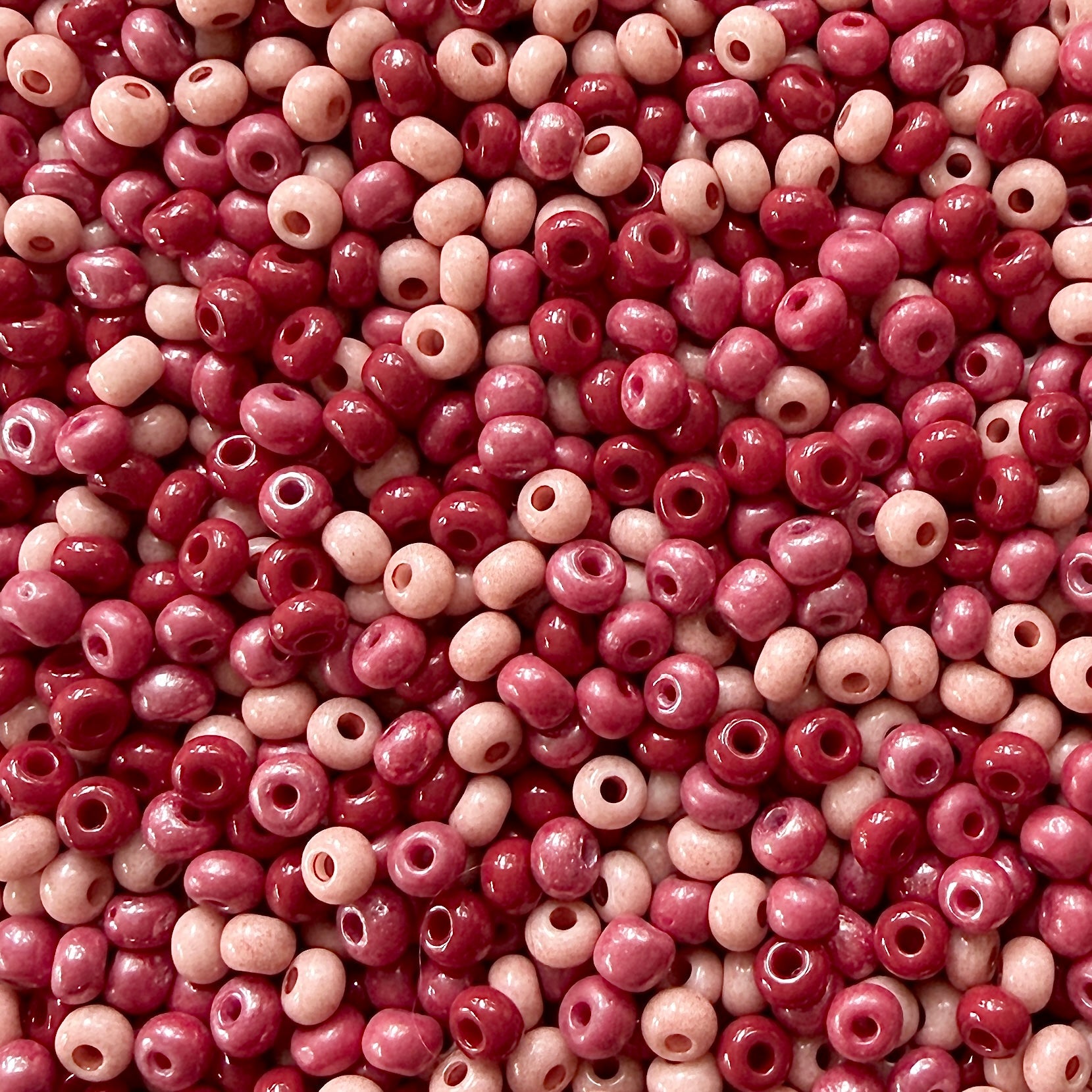 Vintage Valentine 6/0 Czech Seed Bead Mix - The Bead Mix