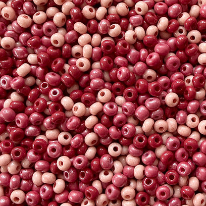 Vintage Valentine 6/0 Czech Seed Bead Mix - The Bead Mix