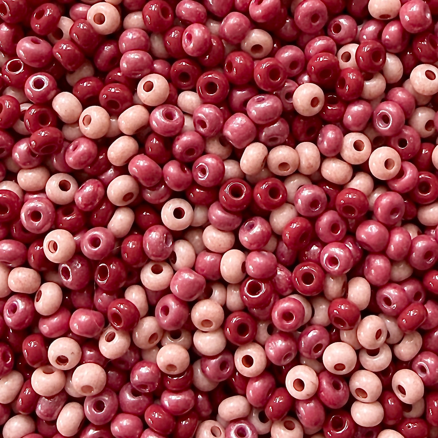 Vintage Valentine 6/0 Czech Seed Bead Mix - The Bead Mix