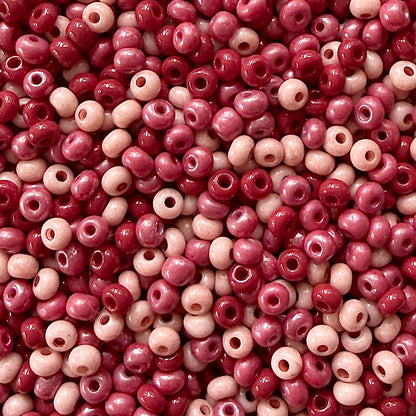 Vintage Valentine 6/0 Czech Seed Bead Mix - The Bead Mix