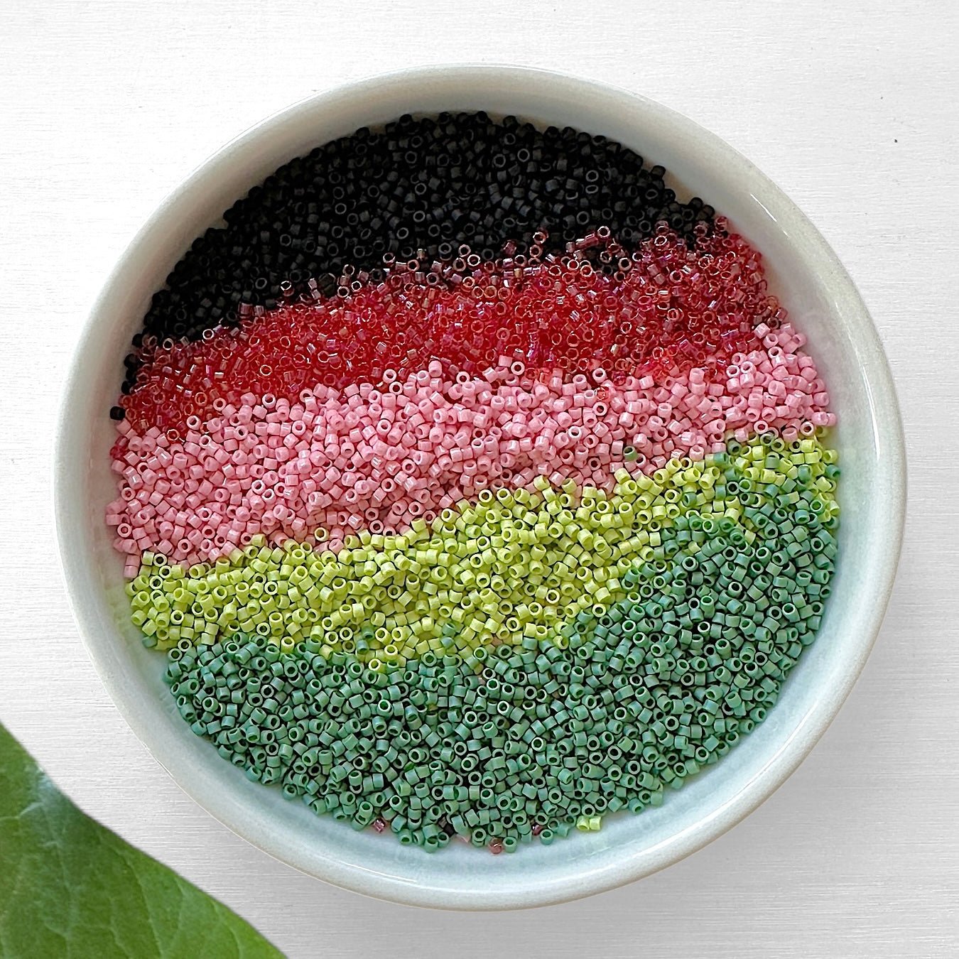Watermelon 11/0 Miyuki Delica Bead Mix - The Bead Mix