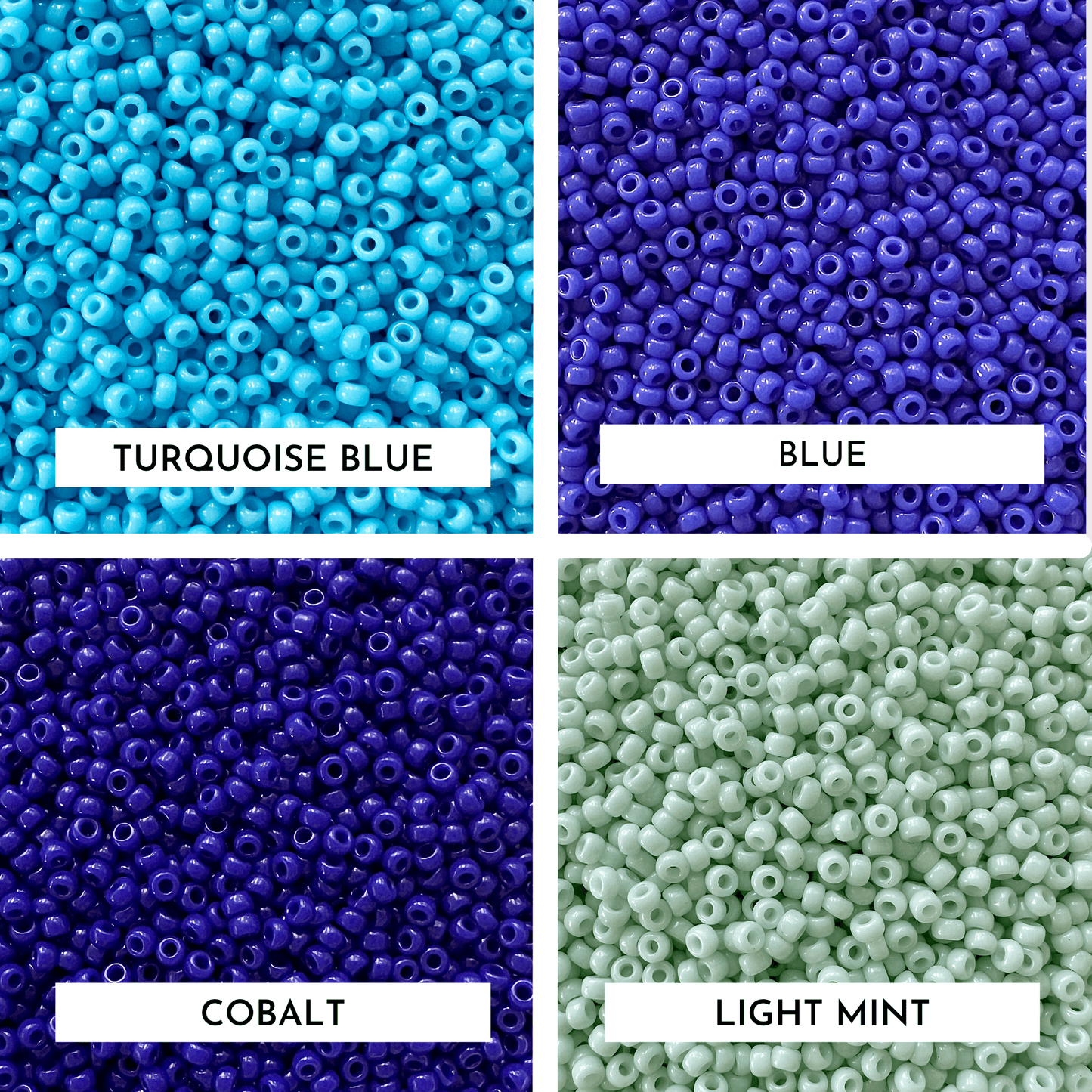Waterproof Opaque Miyuki 11/0 Seed Bead Set - 23 Colors - The Bead Mix