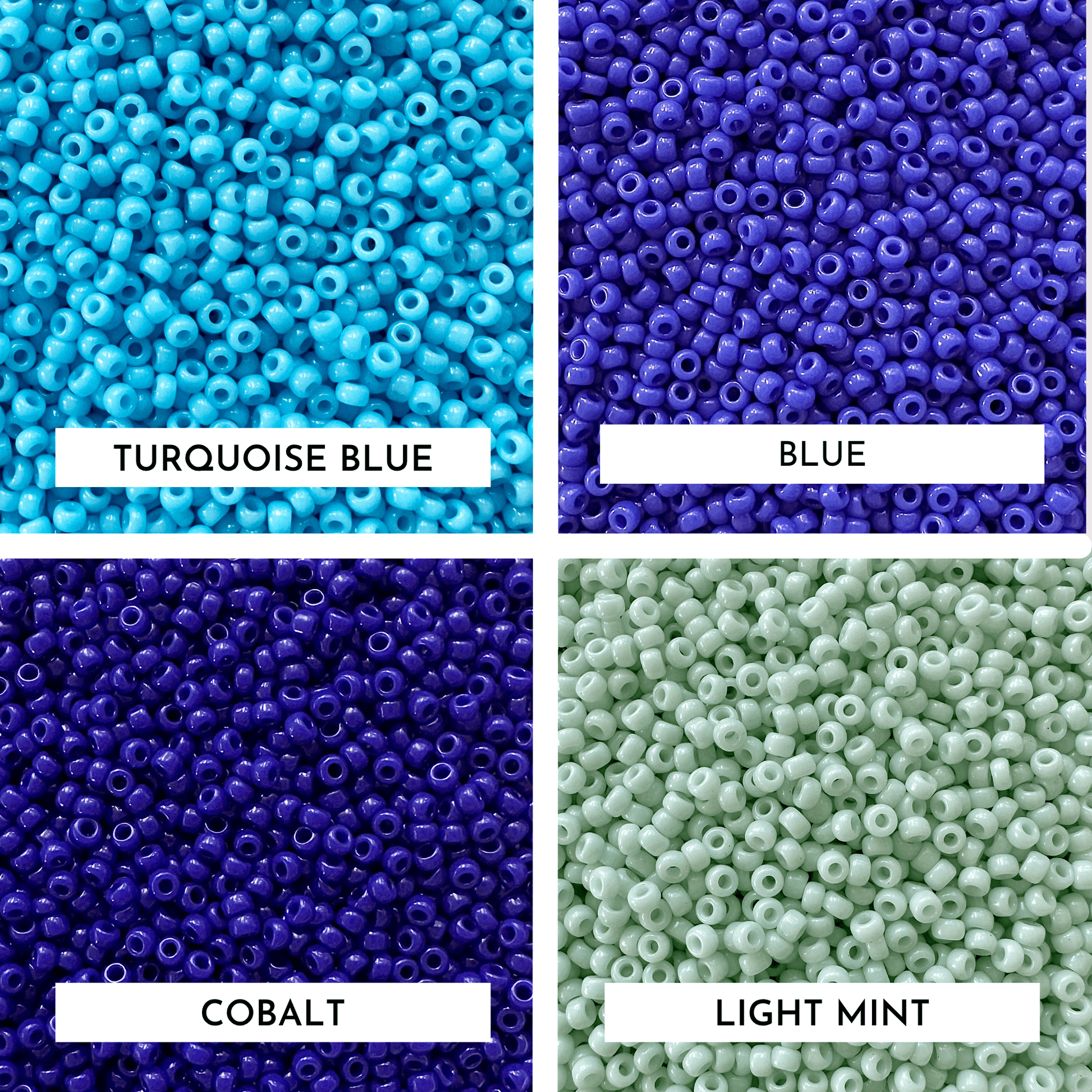 Waterproof Opaque Miyuki 11/0 Seed Bead Set - 23 Colors - The Bead Mix