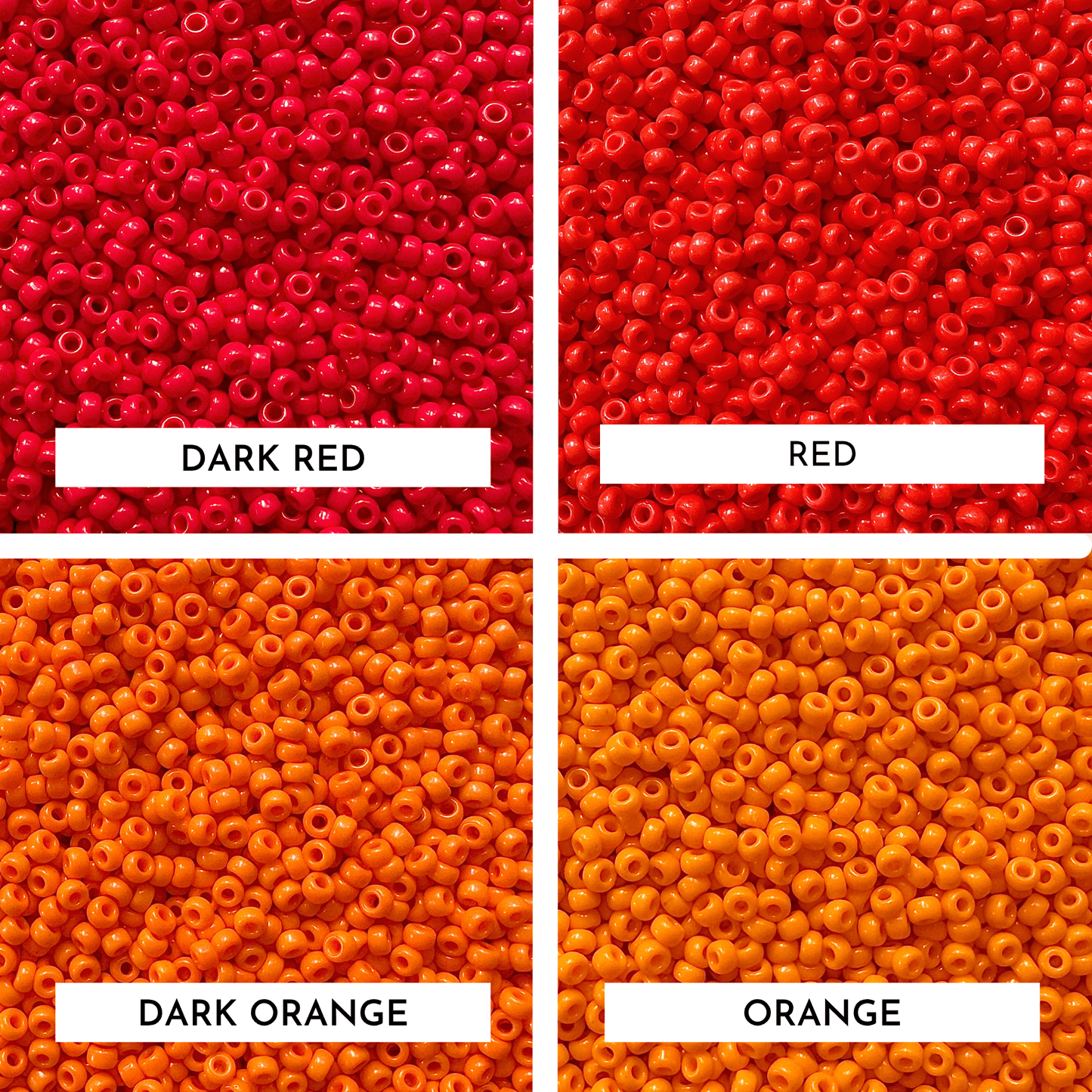 Waterproof Opaque Miyuki 11/0 Seed Bead Set - 23 Colors - The Bead Mix