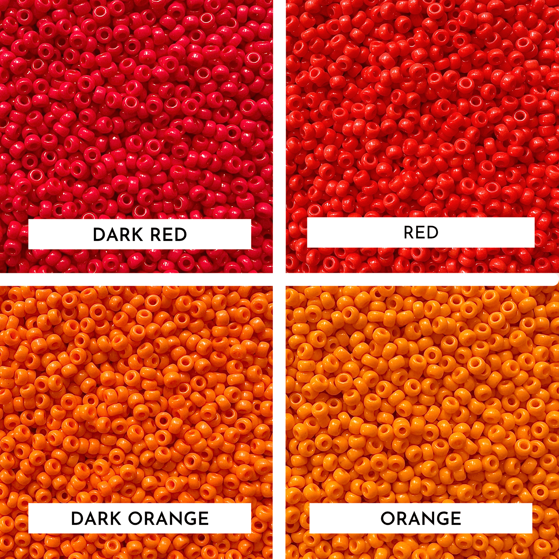 Waterproof Opaque Miyuki 11/0 Seed Bead Set - 23 Colors - The Bead Mix