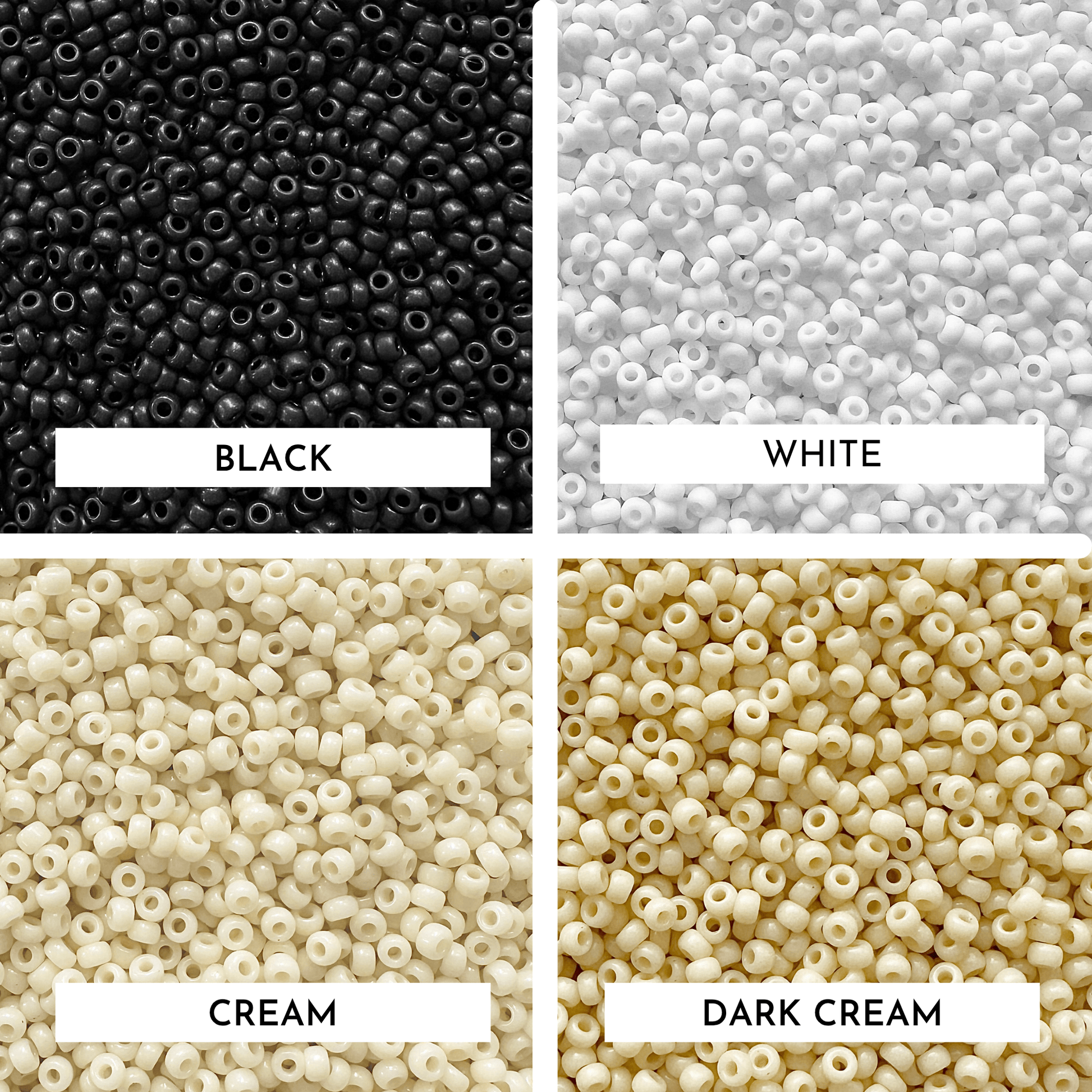 Waterproof Opaque Miyuki 11/0 Seed Bead Set - 23 Colors - The Bead Mix