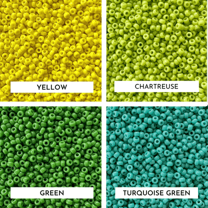 Waterproof Opaque Miyuki 11/0 Seed Bead Set - 23 Colors - The Bead Mix