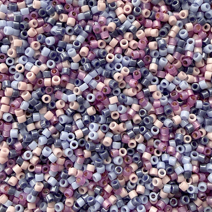 Winter Sky 11/0 Miyuki Delica Bead Mix - The Bead Mix