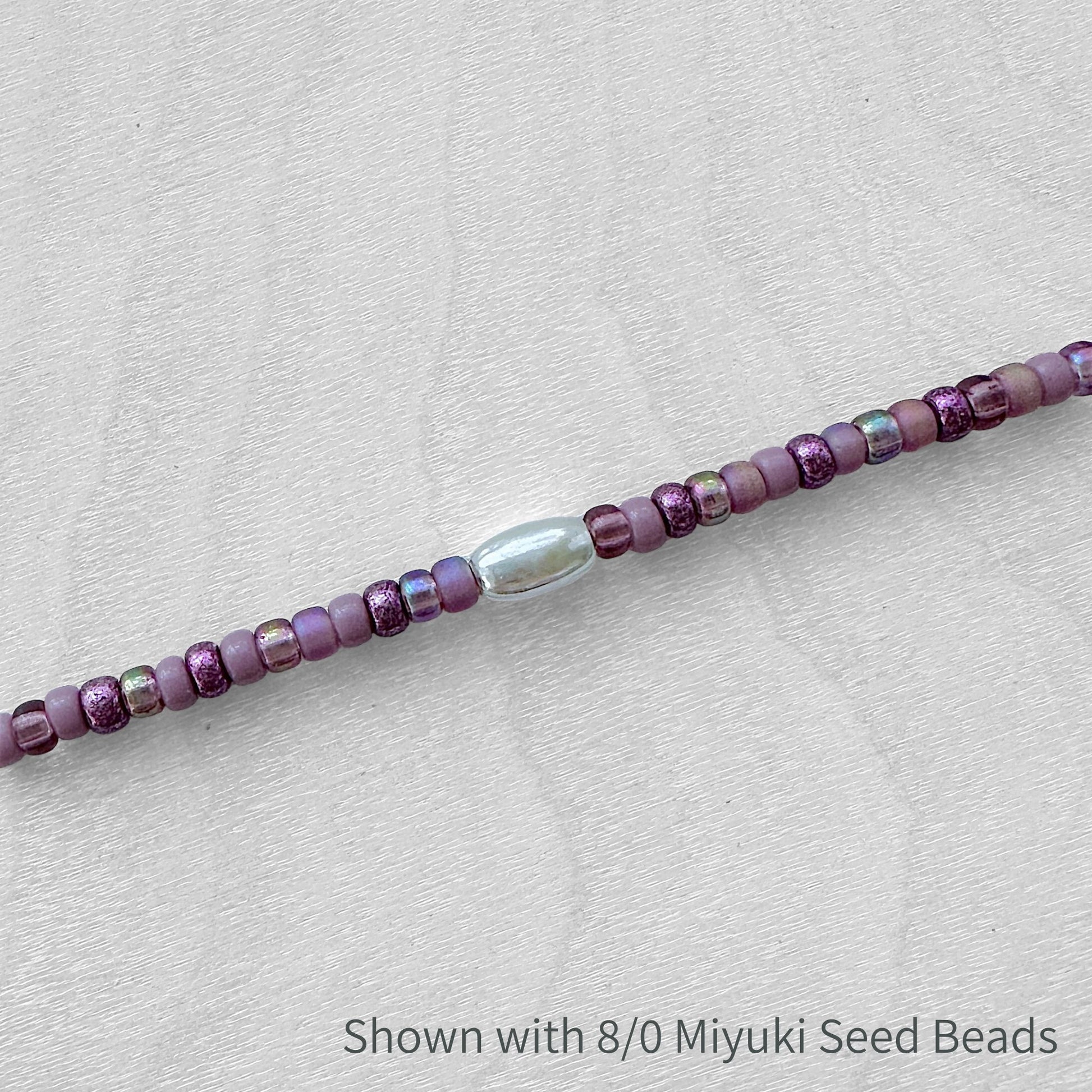 4 x 7mm Sterling Silver Oval Beads - The Bead Mix