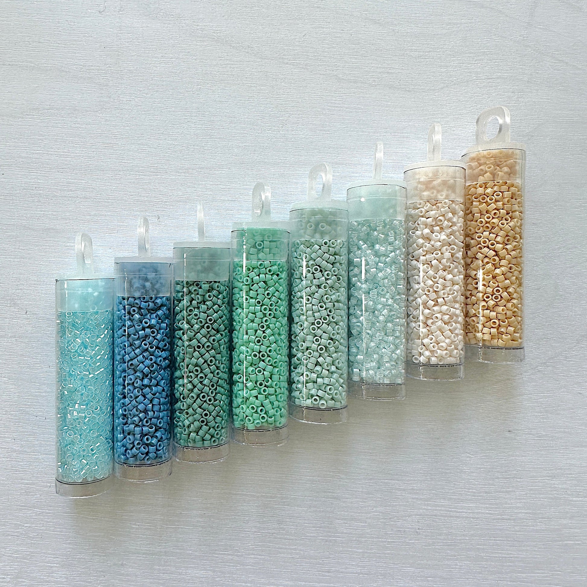 Beach Waves Miyuki 11/0 Delica Bead Set - The Bead Mix