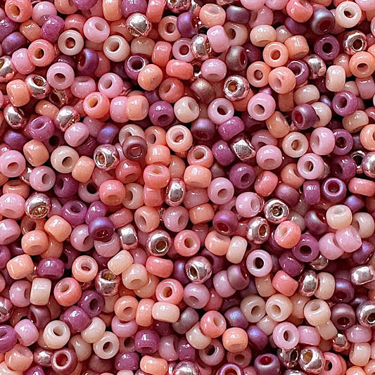 Berry Blush 11/0 Miyuki Seed Bead Mix - The Bead Mix