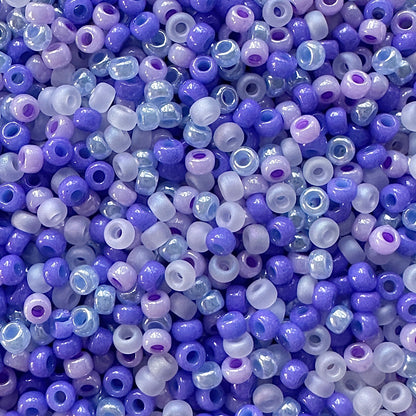 Blueberry 11/0 Miyuki Seed Bead Mix - The Bead Mix