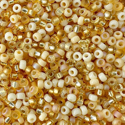  Seed Beads 11/0 Colorful Glass Seed Bead Mix SeedBeadExplosion  : Arts, Crafts & Sewing