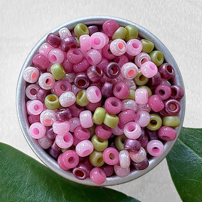 Cherry Blossom 11/0 Miyuki Seed Bead Mix - The Bead Mix