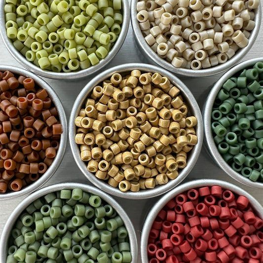 Digital Cozy Christmas DELICA Bead Color Palette - The Bead Mix