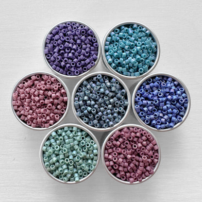 Digital Mermaid Horizon DELICA Bead Color Palette - The Bead Mix