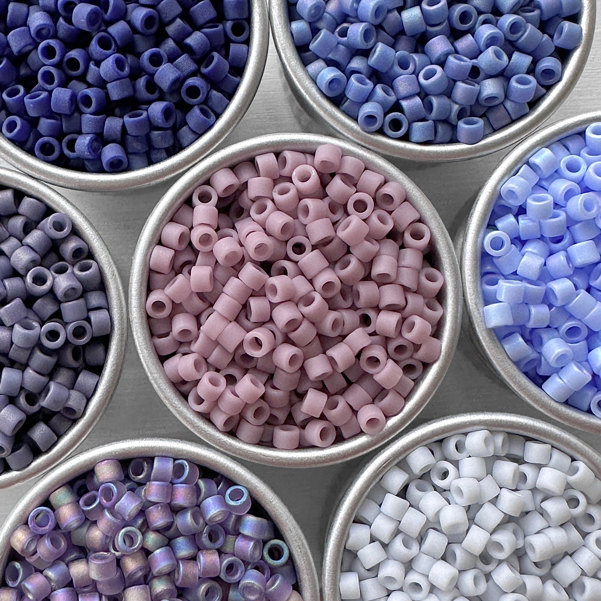 Digital Winter Wonderland DELICA Bead Color Palette - The Bead Mix