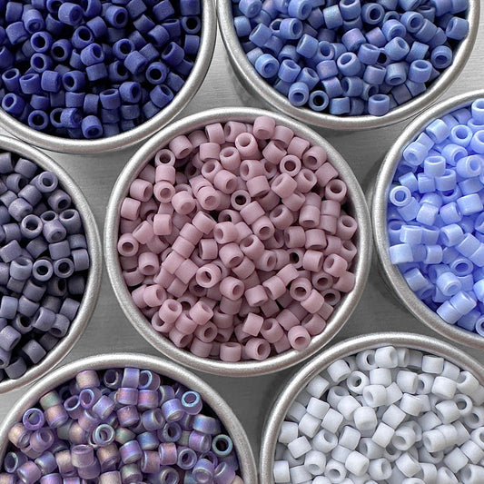 Digital Winter Wonderland DELICA Bead Color Palette - The Bead Mix