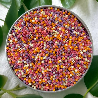 Dusk 11/0 Miyuki Delica Seed Bead MIx - The Bead Mix