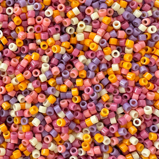 Dusk 11/0 Miyuki Delica Seed Bead MIx - The Bead Mix