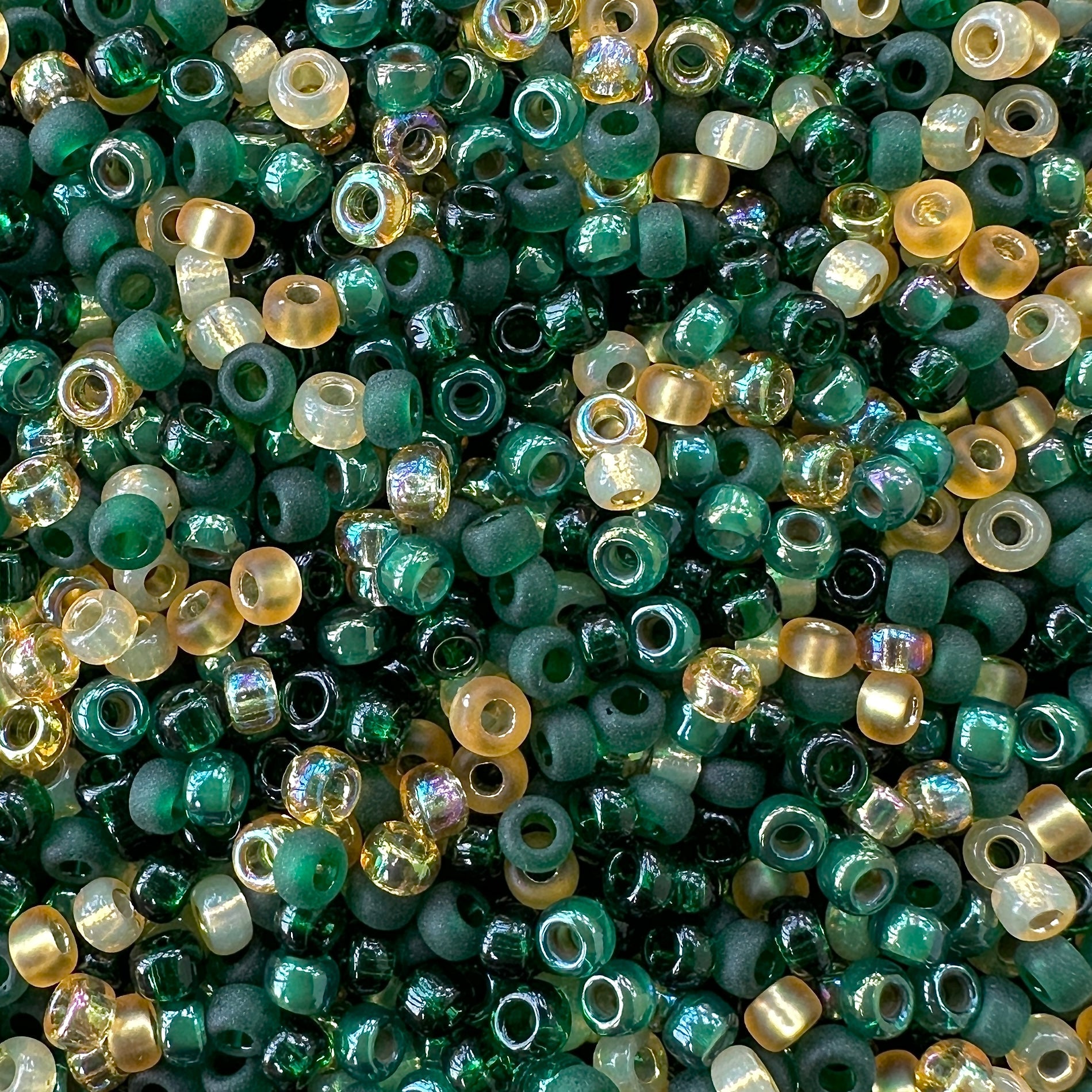 Emerald City 11/0 Miyuki Seed Bead Mix - The Bead Mix
