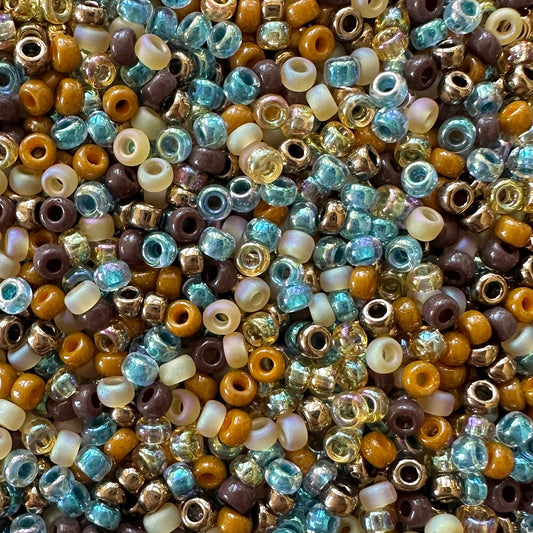 Golden Harvest 11/0 Miyuki Seed Bead Mix - The Bead Mix