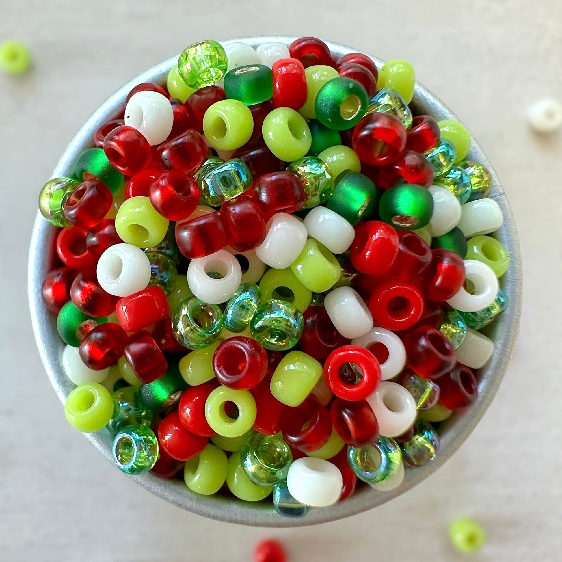Grinch 11/0 Miyuki Seed Bead Mix - The Bead Mix