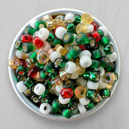 Jingle Bells 11/0 Miyuki Seed Bead Mix - The Bead Mix