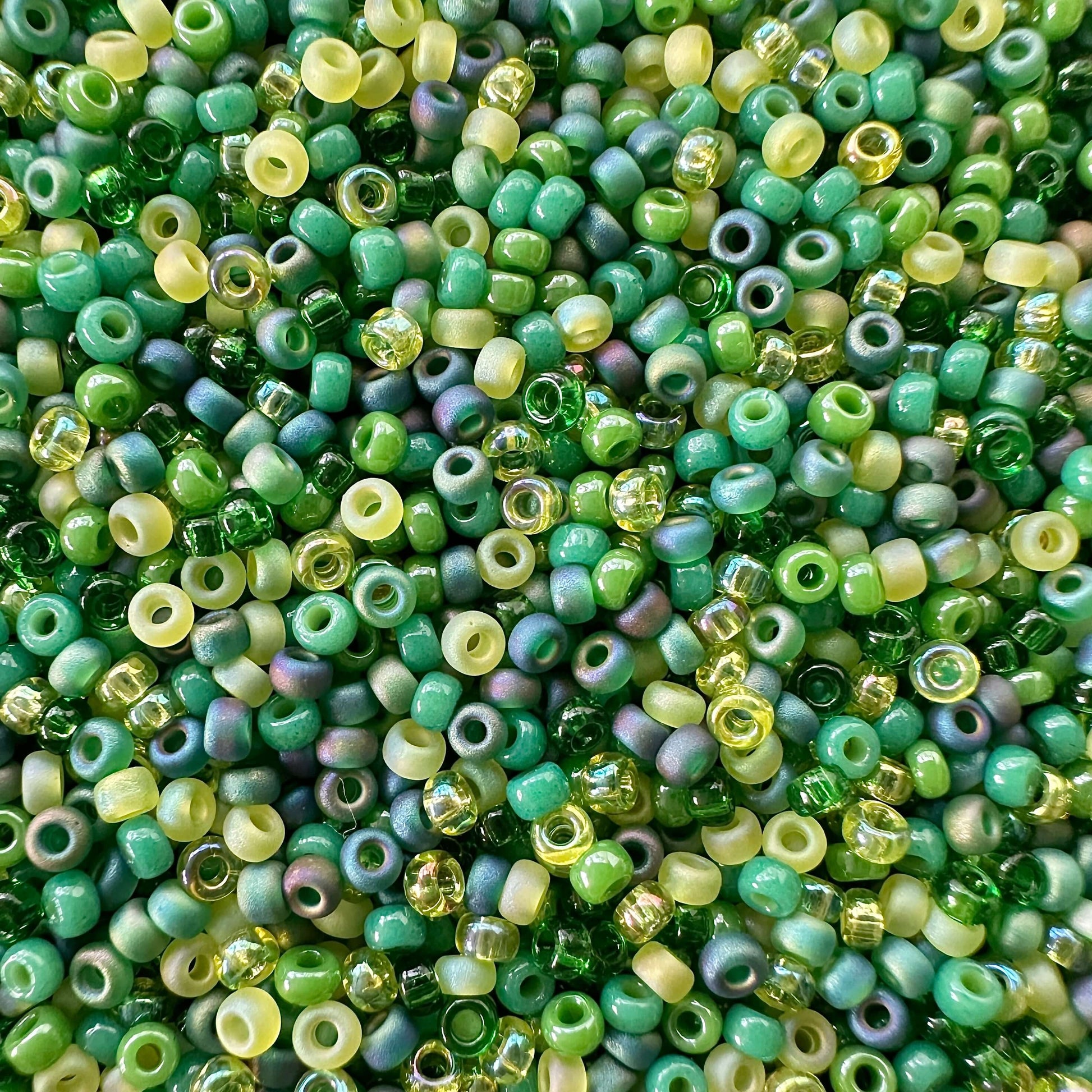 Lemongrass 11/0 Miyuki Seed Bead Mix - The Bead Mix