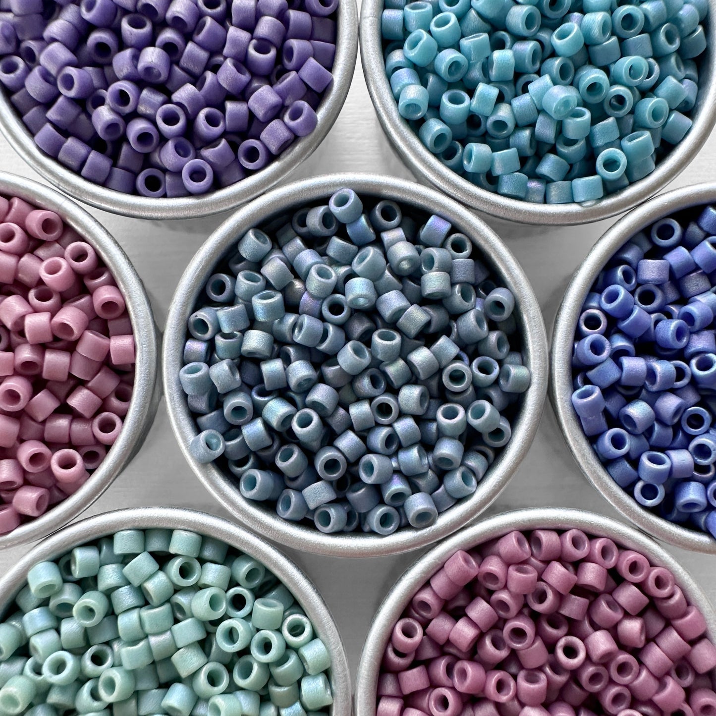 Mermaid Miyuki 11/0 Delica Bead Set - The Bead Mix