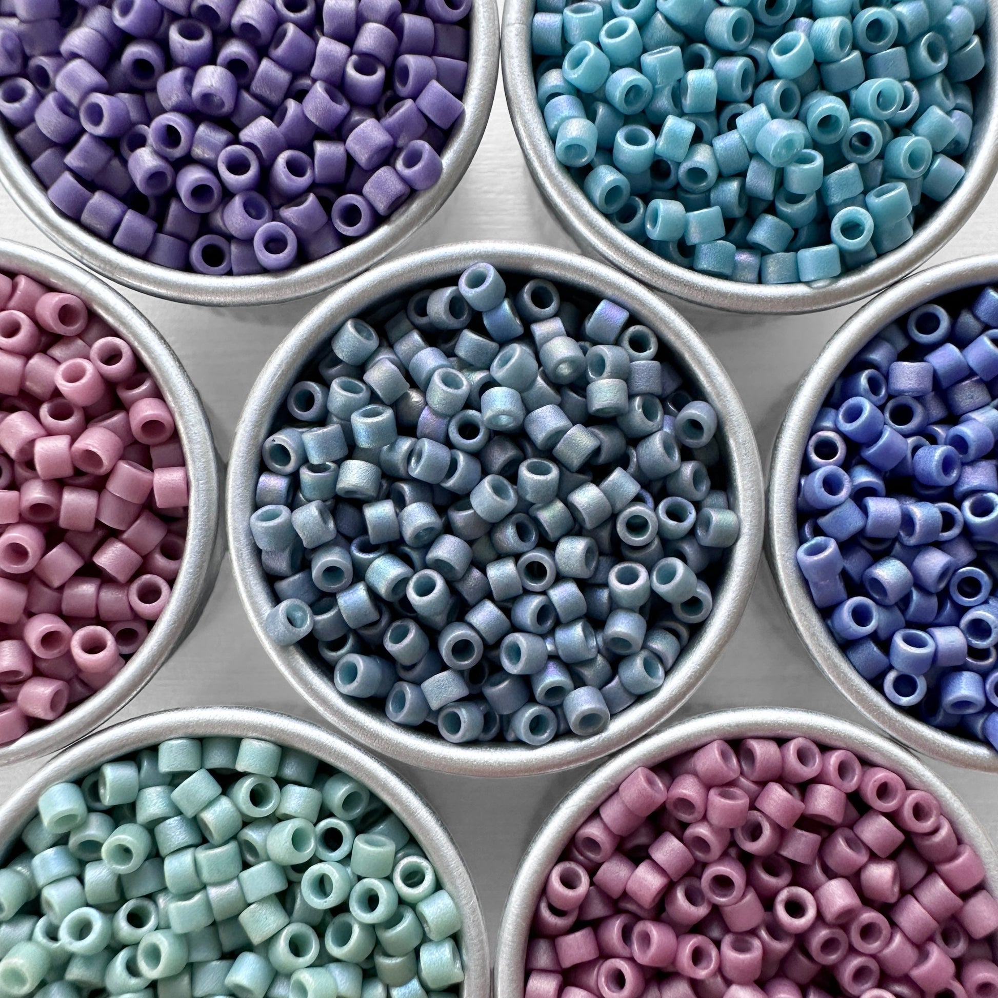 Mermaid Miyuki 11/0 Delica Bead Set - The Bead Mix