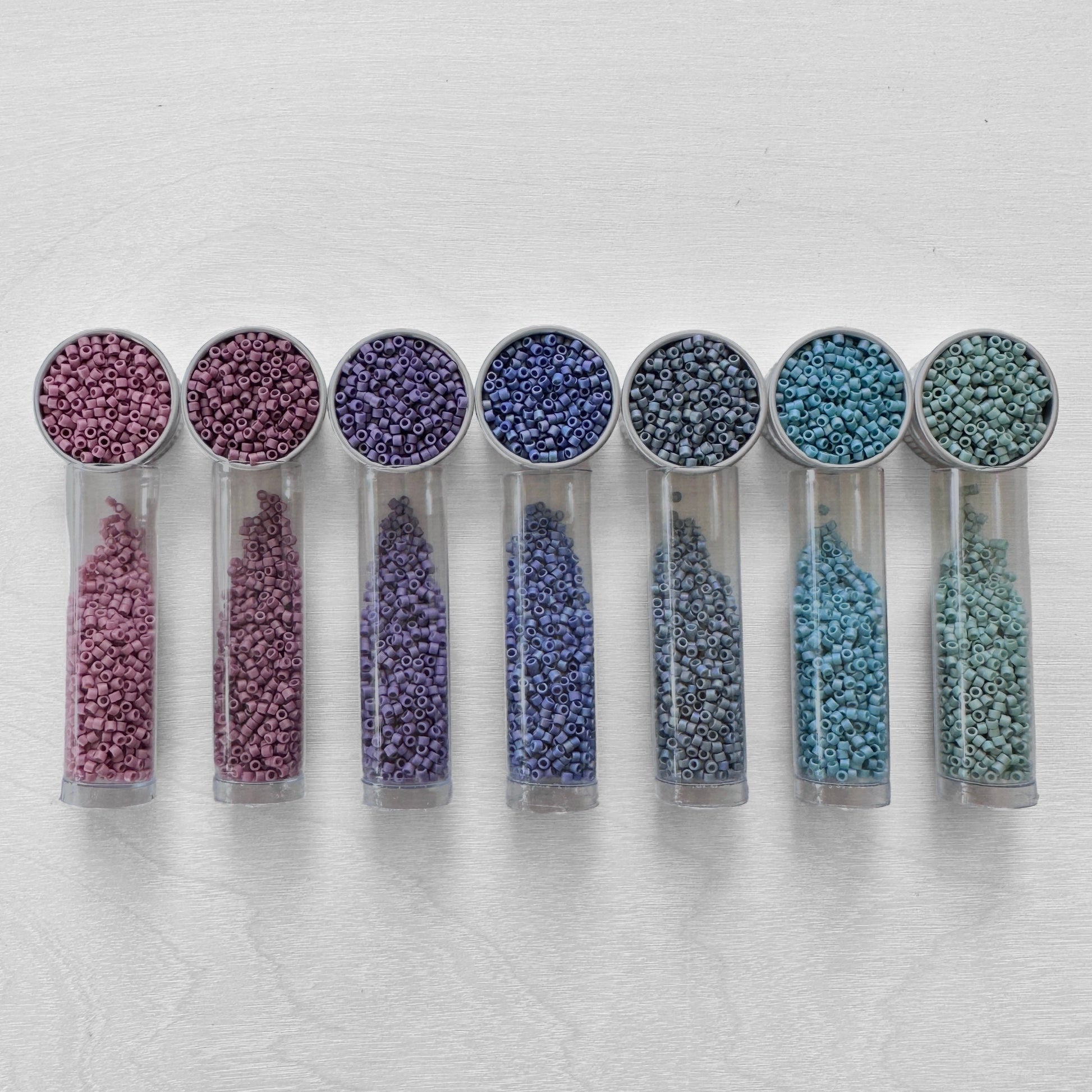 Mermaid Miyuki 11/0 Delica Bead Set - The Bead Mix