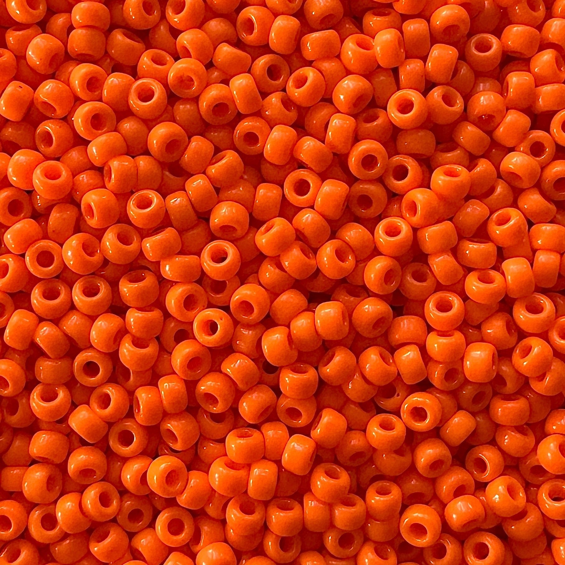 Miyuki 11-406 Opaque Orange - The Bead Mix