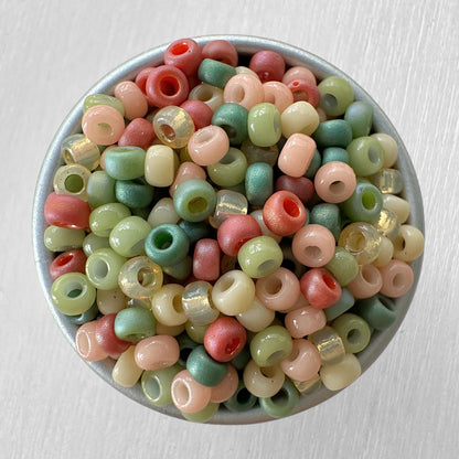 Modern Christmas 11/0 Miyuki Seed Bead Mix - The Bead Mix