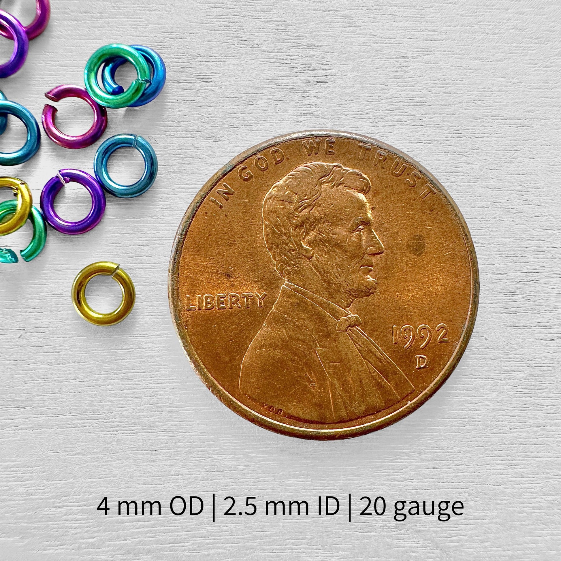 Multicolor Niobium Jump Ring Set - The Bead Mix