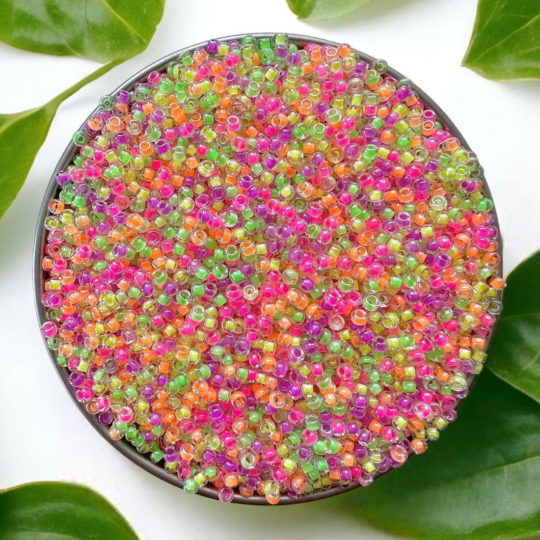 Neon Lights 11/0 Miyuki Seed Bead Mix - The Bead Mix