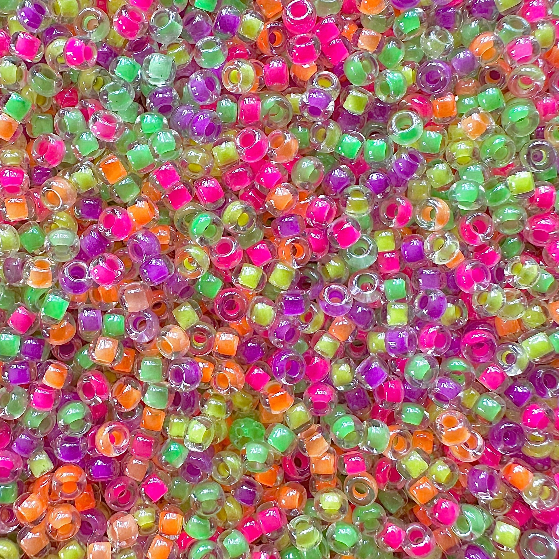 Neon Lights 11/0 Miyuki Seed Bead Mix - The Bead Mix